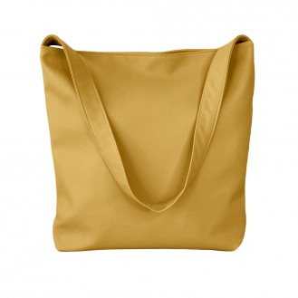 Женская сумка шоппер Nomen.no Handmade искусственная кожа жёлтая S2706YE