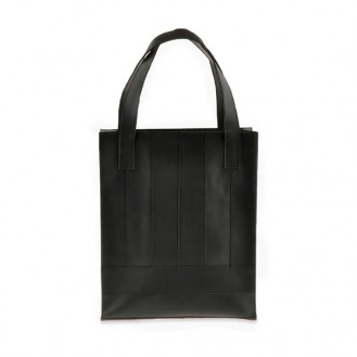 Женская сумка шоппер BlankNote Бэтси Графит натуральная кожа чёрная BN-BAG-10-g-kr