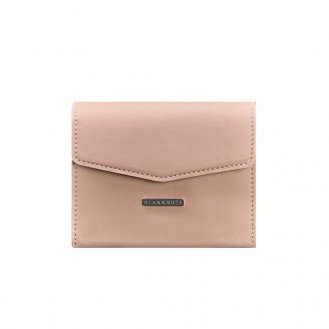 Женская сумка поясная/кроссбоди BlankNote Mini (горизонтальная) Персик натуральная кожа crust розовая BN-BAG-38-2-pink
