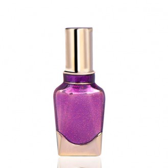 Брошь женская BROCHE бижутерия с эмалью Лак для ногтей фиолетовая BRBF111859