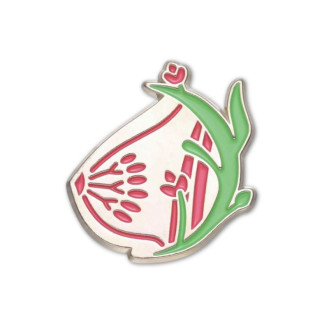 Брошь-значок BROCHE бижутерия Медицина Молочная железа золотистая BRGV114261