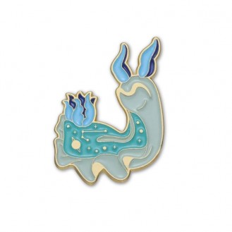 Значок (пин) BROCHE брошь бижутерия Морской Слизень BRGV114313