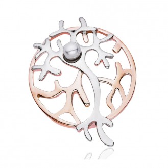 Брошь неврологу BROCHE бижутерия Медицина Нейрон медная BRBF114587