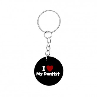 Брелок для ключей BROCHE бижутерия Медицина I Love My Dentist BLO20250873