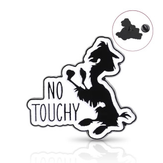 Значок (пин) BROCHE брошь бижутерия Животные Лама No Touchy BRGV115127
