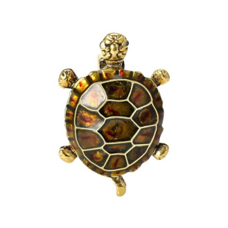 Брошь BROCHE бижутерия Море Черепаха коричневая BRBF115285