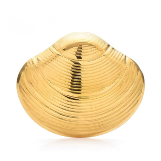 Брошь BROCHE Море Ракушка из стали золотистая BRBF115495