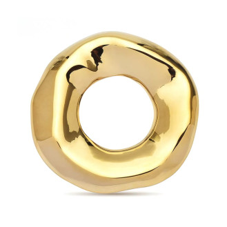 Брошь BROCHE Модерн Ривьера из стали золотистая BRBF115513