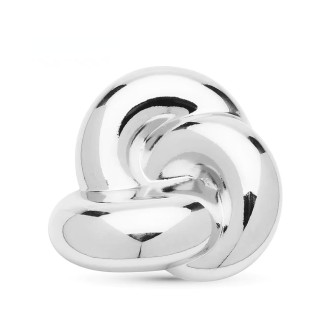 Брошь BROCHE Модерн Калипсо из стали серебристая BRBF115524