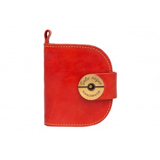 Кожаный кошелёк Gato Negro Domic GN192 Red