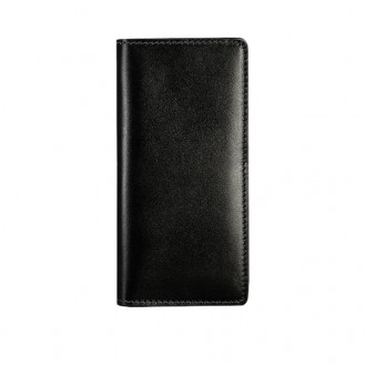 Мужское портмоне-купюрник BlankNote 11.0 Графит натуральная кожа crust чёрного цвета BN-PM-11-g