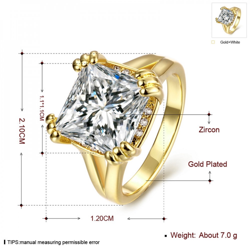 Фото 2Женское кольцо VELI бижутерия с крупным камнем Алексия 167243, 18.2 размер