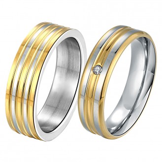 Парные кольца для влюблённых VELI бижутерия Хранители Традиций 155479