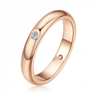 Женское кольцо VELI бижутерия с белыми кристаллами Цезарио 851319
